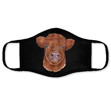 Discover Highland cattle Face Masks