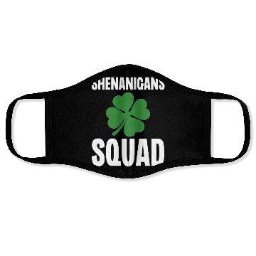 Discover Shenanigans Squad Face Masks