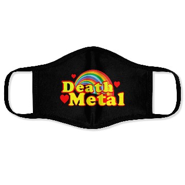 Discover Death Metal Heavy metal Face Masks