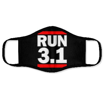 Discover Run 3.1 5K Marathon Race Runner Training Running Face Masks