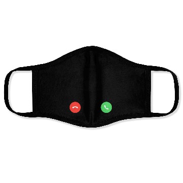 Discover Coffee calling every morning Face Masks