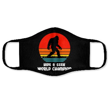 Discover Hide and Seek BigFoot World Champion Face Masks
