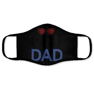 Discover Golf Dad Father's Day Gift Face Masks