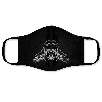 Discover Brave Like Lion Face Masks