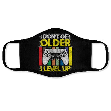 Discover Gaming Video Game Game Face Masks