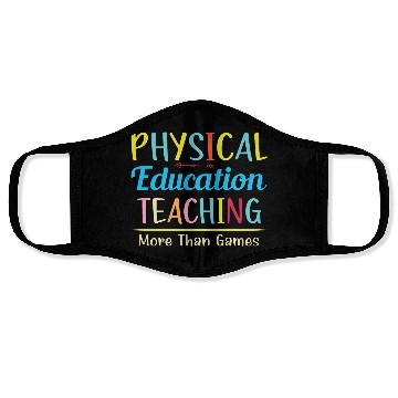 Discover Physical Education Phys Ed Teacher Face Masks