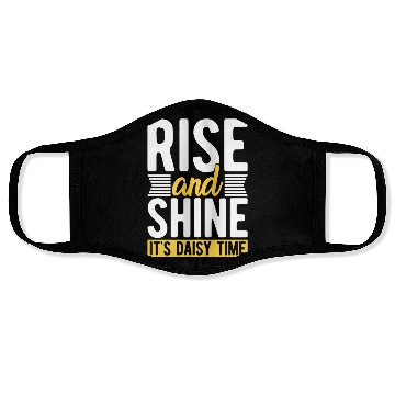 Discover Daisy Garden Gardening Gardener Face Masks