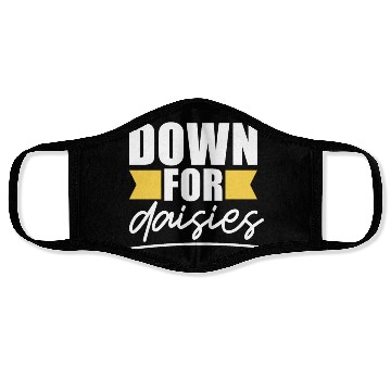 Discover Daisy Garden Gardening Gardener Face Masks