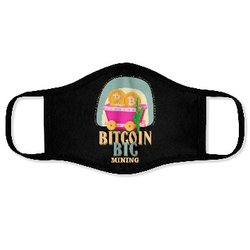 Discover BITCOIN mining Face Masks