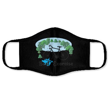 Discover cycle is best exercise Face Masks