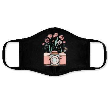 Discover Vintage Wildflowers Sublimation Face Masks