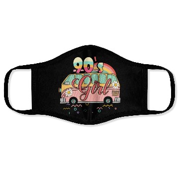 Discover 90 s girl sublimation Face Masks
