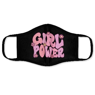 Discover Girl Power sublimation Face Masks