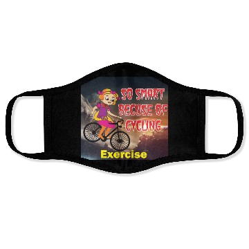 Discover cycel best exercise best design Face Masks