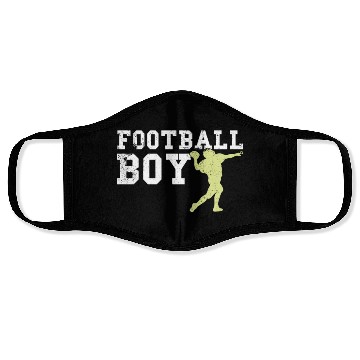 Discover football boy Face Masks