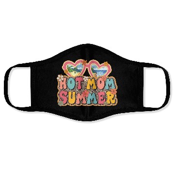 Discover Hot Mom Summer sublimation Face Masks
