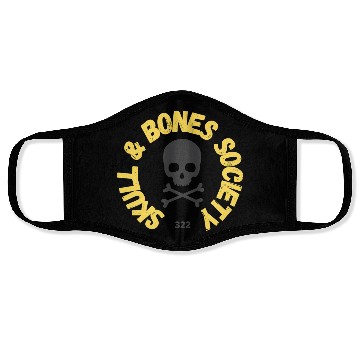 Discover Skull Bones Society Join the order Face Masks