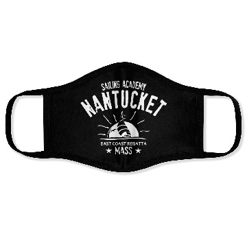 Discover Nantucket sailing academy Face Masks