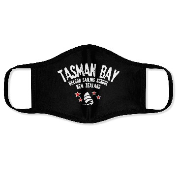 Discover Tasman Bay Nelson sailing school Face Masks