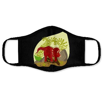 Discover Triceratops horridus Face Masks