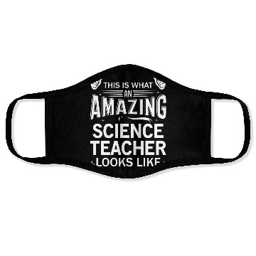 Discover Amazing Science Teacher Face Masks
