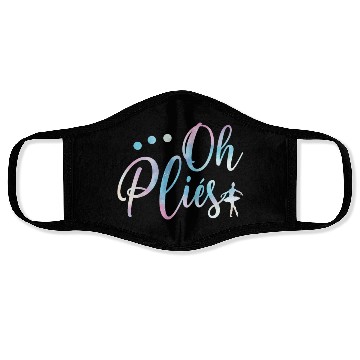 Discover Funny Ballet Dancer Ballet Dancing Ballerina Gifts Face Masks