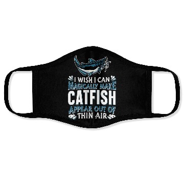 Discover Freshwater Catfish Fishing Face Masks