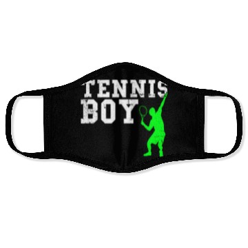 Discover tennis boy Face Masks
