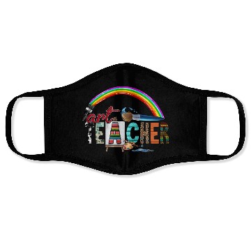 Discover Art Teacher Face Masks