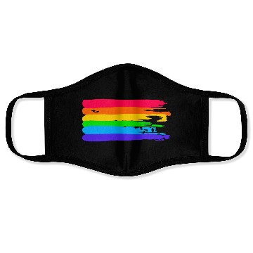 Discover Gay Pride Flag Face Masks