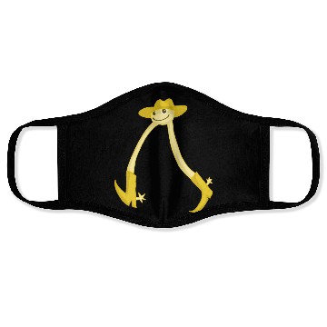 Discover cow boy Face Masks