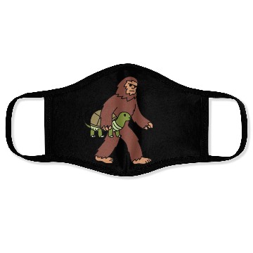 Discover Bigfoot Sasquatch Walking Tortoise Face Masks