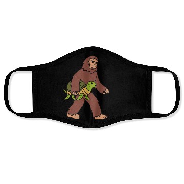 Discover Bigfoot Sasquatch Walking Turtle Face Masks