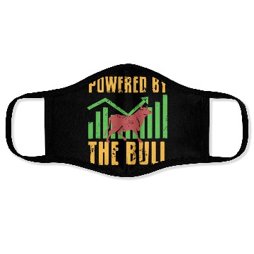 Discover Powered by the Bull Market Face Masks