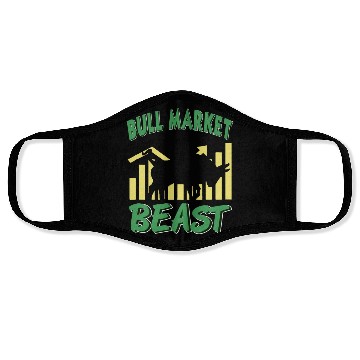 Discover Bull Market Beast Face Masks