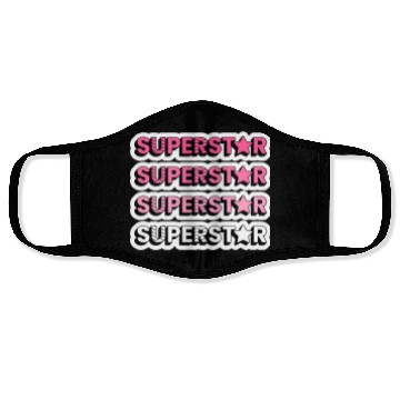 Discover SUPERSTAR!!!!!! (Pink/White Face Masks