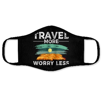 Discover Nature Travel Adventure Traveling Face Masks