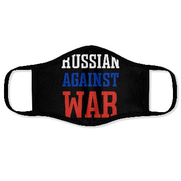 Discover Russian against war Face Masks