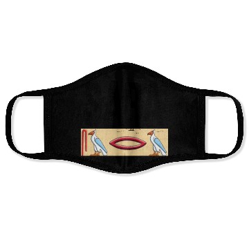 Discover sara in Hieroglyphics Face Masks