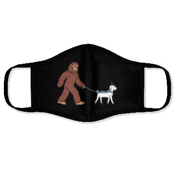 Discover Bigfoot Sasquatch Walking Goat Face Masks