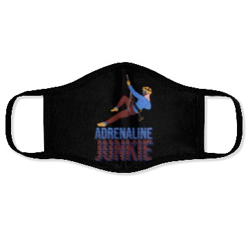 Discover Adrenaline Junkie Rock Climbing Face Masks