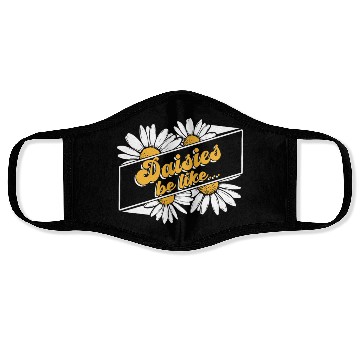 Discover Daisy Garden Gardening Gardener Face Masks