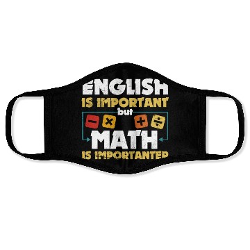 Discover Funny Math Art Student Funny Mathematics Lovers Face Masks