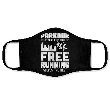 Discover Parkour Free Running Traceur Face Masks