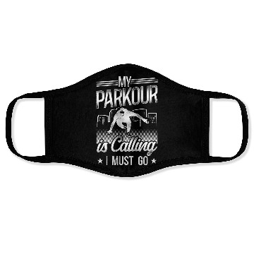 Discover Parkour Free Running Traceur Face Masks