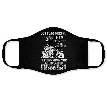 Discover I love my country flag. Love USA. USA Veterans Face Masks