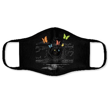 Discover Analog photography nature Face Masks