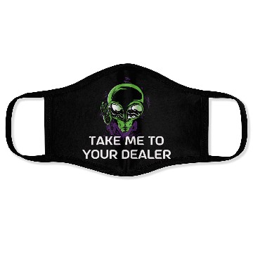 Discover Alien Gift Extraterrestrial UFO AREA 51 Sci-fi Face Masks