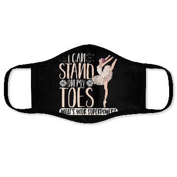 Discover Classical Ballerina Lifestyle Ballet Dance Gifts Face Masks