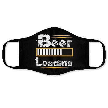 Discover Beer Loading Face Masks